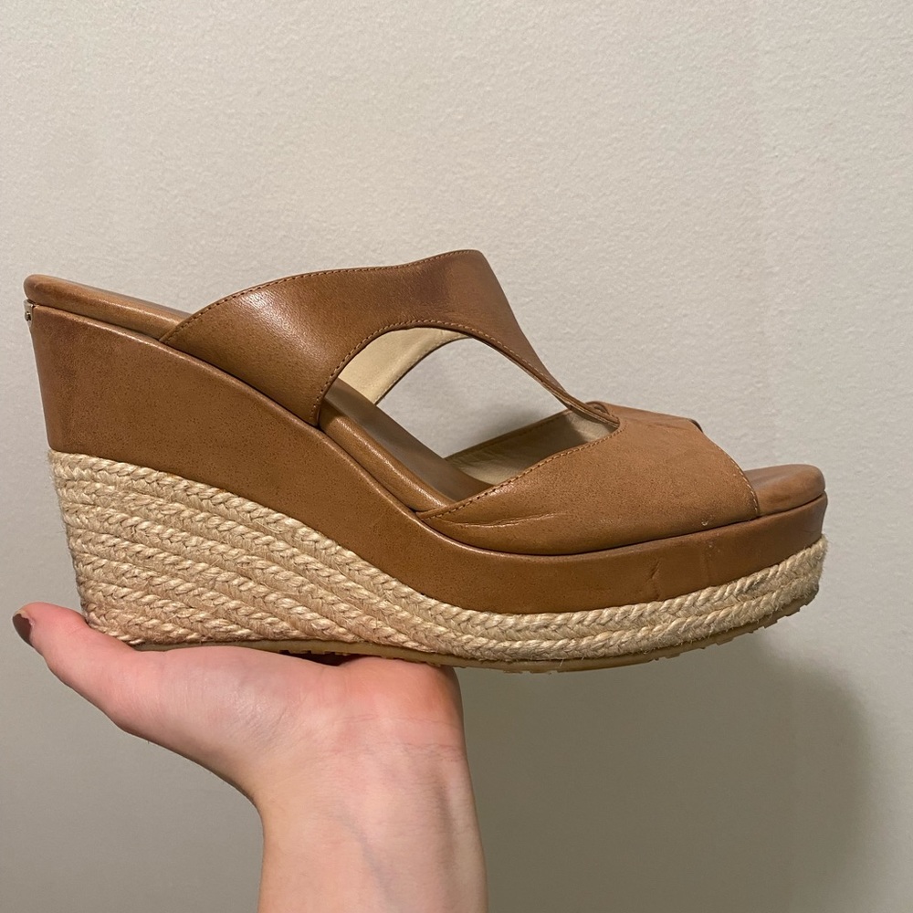 Jimmy choo wedges. Size 9